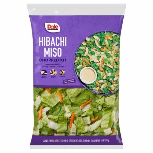 Dole Hibachi Miso Chopped Kit 9.5 oz Perspective: left
