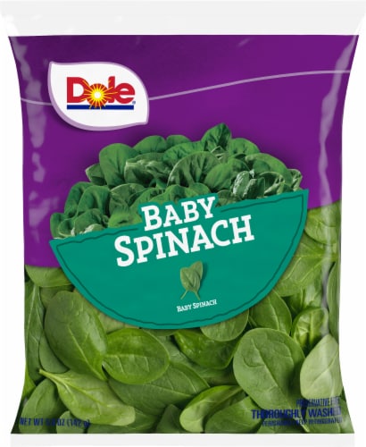 Dole Baby Spinach Perspective: left