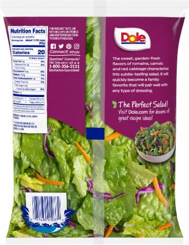 Dole Value Size Classic Romaine Salad Perspective: left