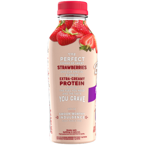 Bolthouse® Farms Strawberry Protein Plus Shake Perspective: left