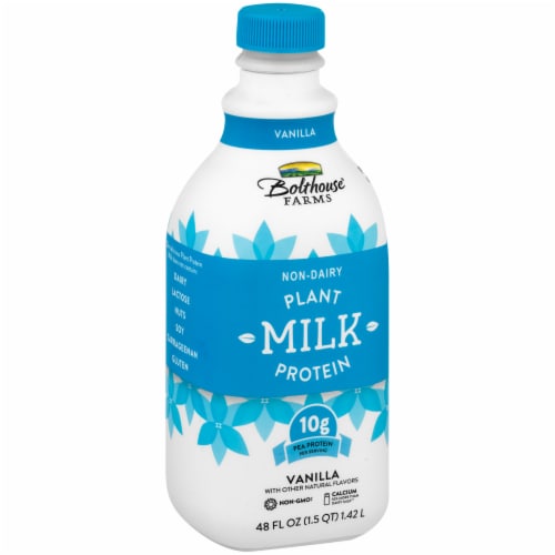 Bolthouse Farms Vanilla Non-Dairy Protein Plant Milk Perspective: left