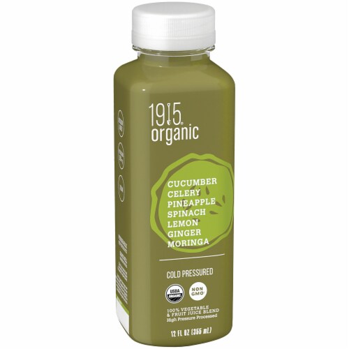 Bolthouse Farms 1915 Organic Cold Pressed 100% Vegetable & Fruit Juice Blend Perspective: left