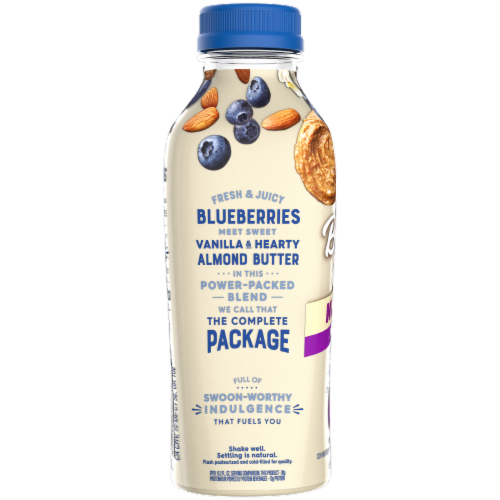 Bolthouse Farms™ Protein Plus™ Blueberry Vanilla Nut Butter Protein Shake Perspective: left