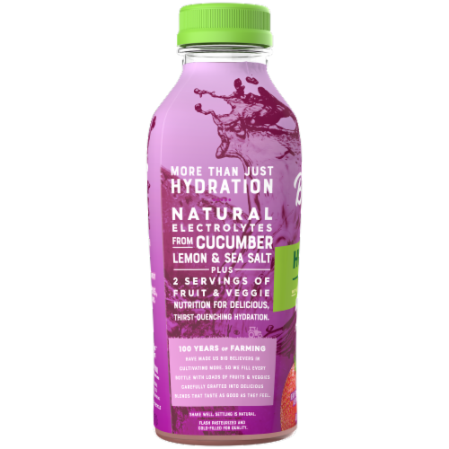 Bolthouse Farms™ Hydration Plus Strawberry Acai Juice Perspective: left