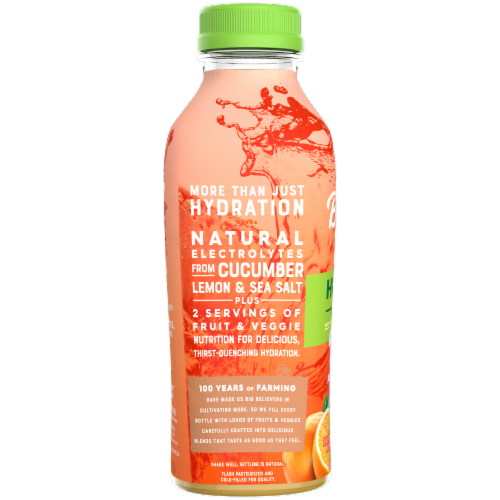 Bolthouse Farms™ Hydration Plus Orange Passionfruit Juice Perspective: left