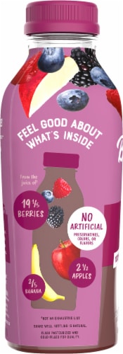 Bolthouse™ Farms Berry Boost® 100% Fruit Juice Smoothie Perspective: left