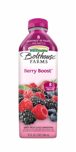 Bolthouse Farms Berry Boost Fruit Juice Smoothie Perspective: left