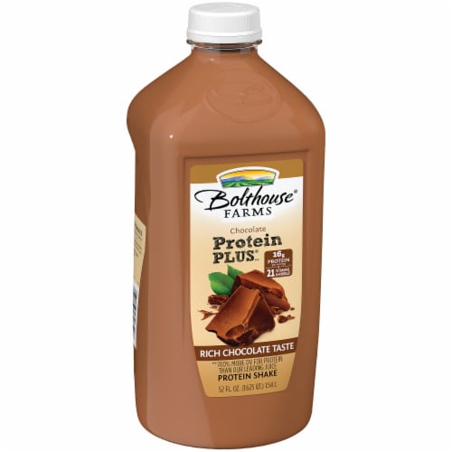 Bolthouse Farms Protein Plus Chocolate Protein Shake Perspective: left