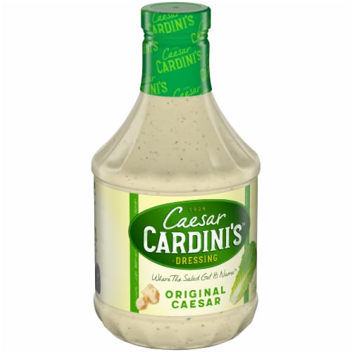 Cardini's Original Caesar Salad Dressing Perspective: left