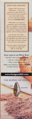 Hodgson Mill® Unprocessed Wheat Bran Perspective: left
