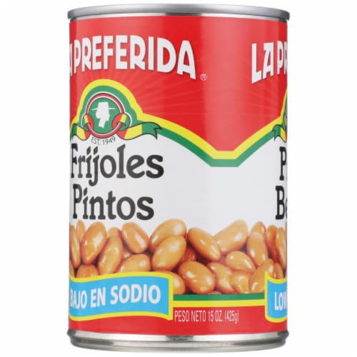 La Preferida® Low Sodium Pinto Beans Perspective: left