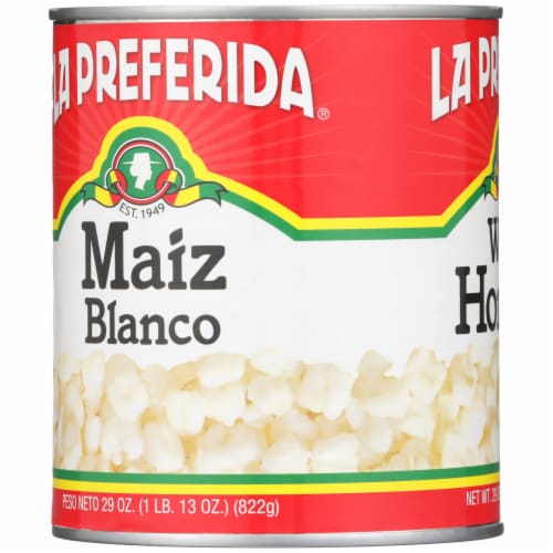 La Preferida® White Hominy Perspective: left