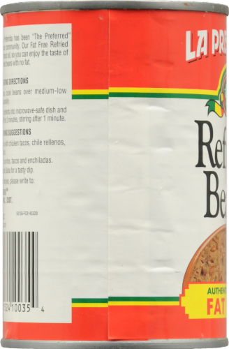 La Preferida® Fat Free Refried Beans Perspective: left