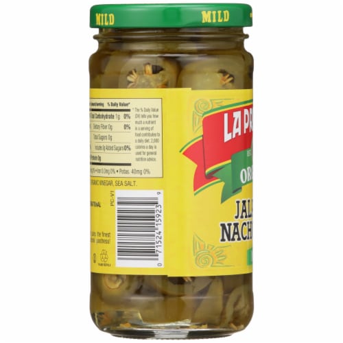 La Preferida Organic Mild Jalapeno Nacho Slices Perspective: left