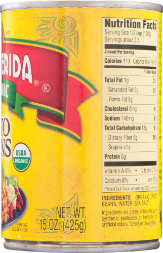 La Preferida® Organic Pinto Beans Perspective: left