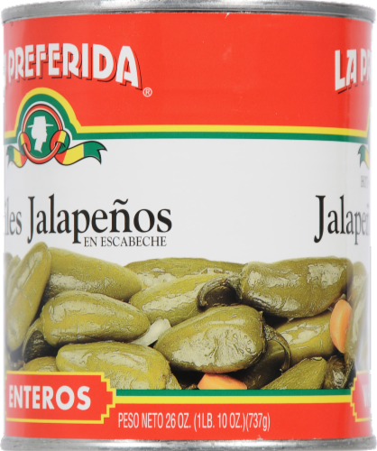 La Preferida Whole Jalapeno Peppers Perspective: left