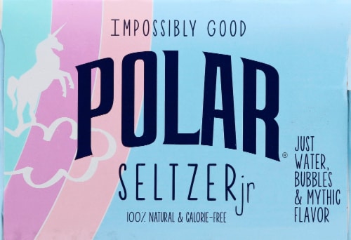 Polar® Unicorn Kisses Seltzer Jr. Perspective: left