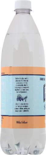 Polar® Georgia Peach Flavored Seltzer Bottled Water Perspective: left
