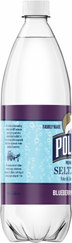 Polar® Blueberry Lemonade Flavored Seltzer Bottled Water Perspective: left
