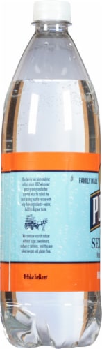 Polar® Mandarin Orange Flavored Seltzer Bottled Water Perspective: left
