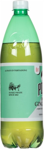 Polar® Diet Ginger Ale Bottle Perspective: left