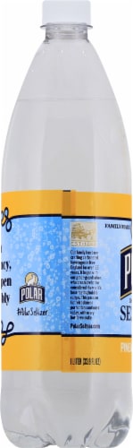 Polar® Pineapple Pomelo Seltzer Water Perspective: left