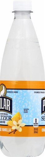 Polar Orange Vanilla Seltzer Perspective: left