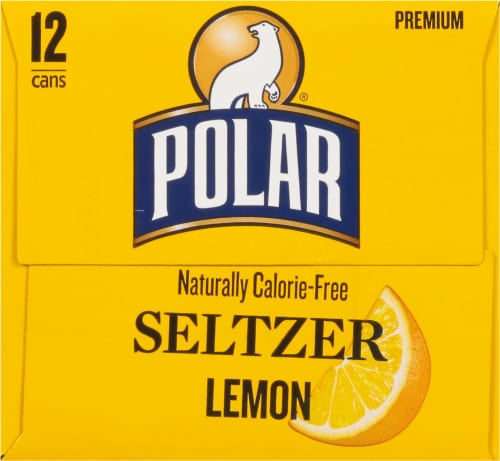 Polar® Seltzer Lemon Sparkling Water Perspective: left