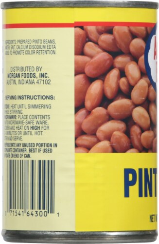Morgan Foods American Beauty Pinto Beans Perspective: left