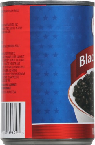 American Beauty® Black Beans Perspective: left