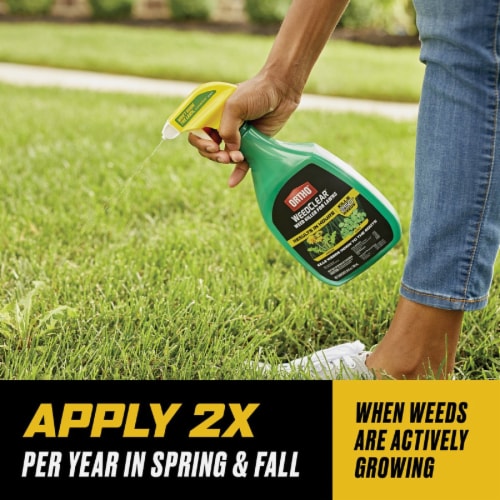 Ortho® WeedClear™ Weed Killer for Lawns Perspective: left