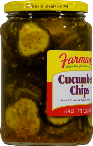 Farman's Cucumber Chips Perspective: left