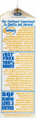 Umpqua Dairy Cultured Lowfat Buttermilk Perspective: left