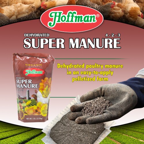 Hoffman A H Inc/Good Earth 20505 Dehydrated Poultry Manure, 5 Lb Perspective: left