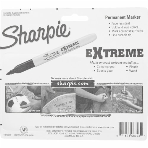 Sharpie Extreme Marker Fine Point - Assorted Perspective: left