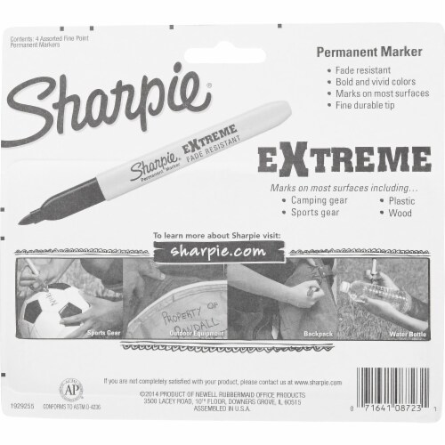 Sharpie Extreme Marker Fine Point - Assorted Perspective: left