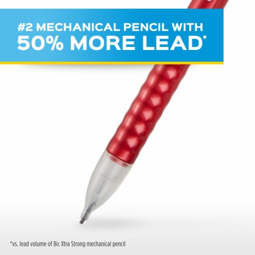 Paper Mate® Mechanical Pencils, Write Bros. Strong #2 Pencil for Less Lead Breakage, 0.9mm, 12 Count Perspective: left