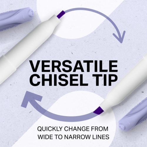 Sharpie® S-Note Creative Markers, Highlighters, Assorted Colors, Chisel Tip, 24 Count Perspective: left