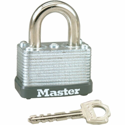 Master Lock® Warded Padlock Perspective: left