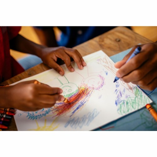 Crayola® Classic Color Crayon Pack Perspective: left