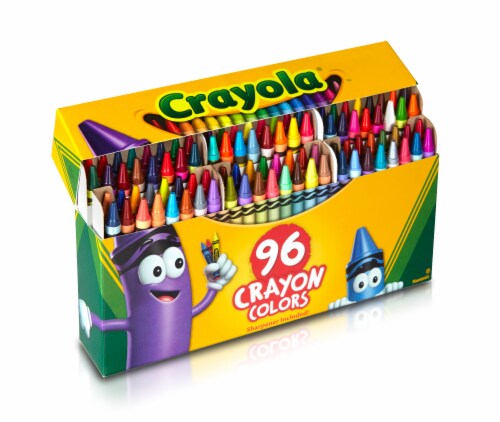 Crayola® Sharpener and Crayons Perspective: left