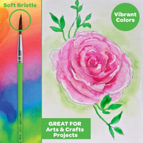 Crayola Washable Assorted Colors Watercolor Paint Perspective: left