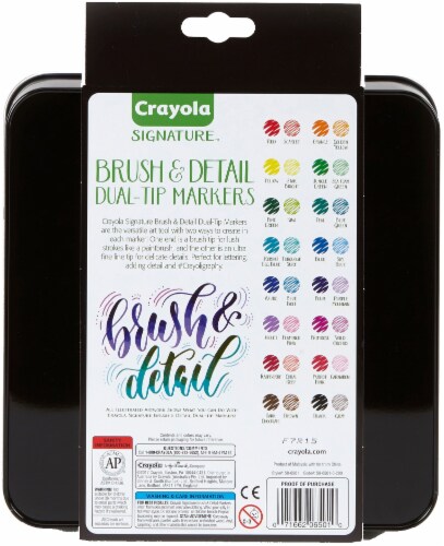 CRAYOLA MARKER 16CT SIGNATURE DUAL ENDED 12PK Perspective: left