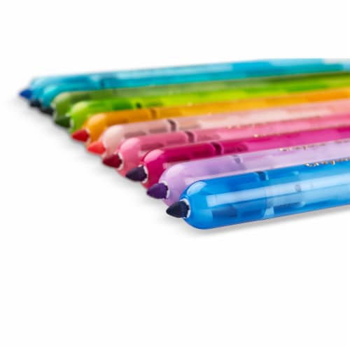 Crayola® Washable CLICKS Retractable Markers, Bold/Bright Colors, 10 Count Perspective: left