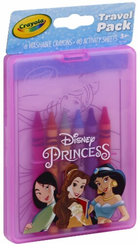 Crayola Princess Travel Coloring Pack Perspective: left
