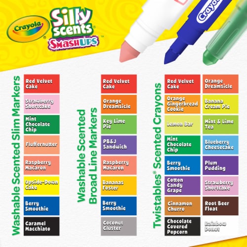 Crayola® Silly Scents Smashups Art Case Perspective: left