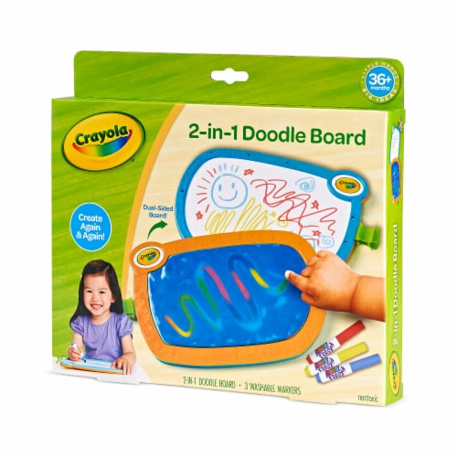 Crayola® Young Kids Double Doodle Board Perspective: left