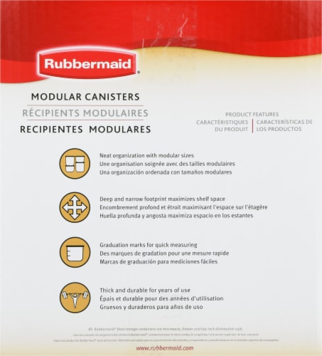 Rubbermaid® Modular Canister Set Perspective: left