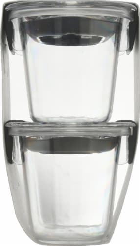 Rubbermaid® Brilliance™ Stainshield Plastic Containers - 2 Pack Perspective: left