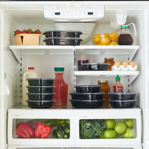 Rubbermaid® Take Alongs® Meal Prep Food Storage Containers Perspective: left